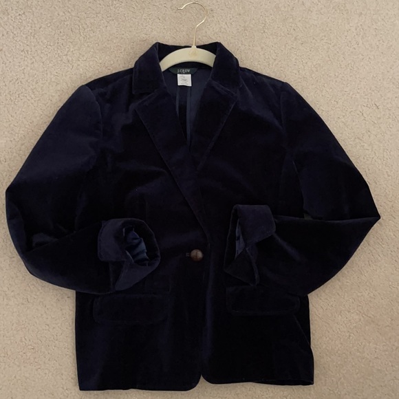 J. Crew navy velvet blazer - Picture 9 of 12